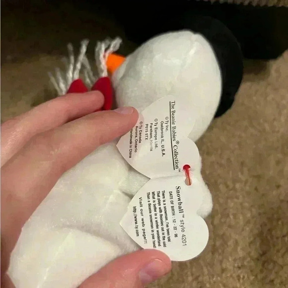 Christmas Beanie Babies Lot Of 5 - Picture 12 of 13